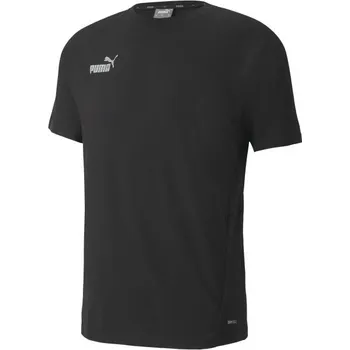 Pánské triko Puma TEAMFINAL CASUALS TEE XL Černá, Šedá