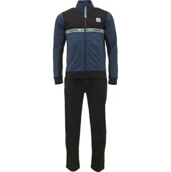 Pánská tepláková souprava Lotto NIC M Černá, Tmavě modrá, Bílá