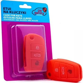 Autoklíč Silikonový obal na klíče AUDI A3 II/III 8P_/8V_ (2003-2020) (R)