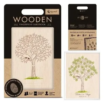 Księga gości na odciski palców Ślub Drzewo życia
