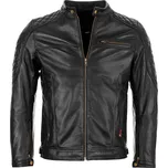 Pánská Kožená Bunda Magnus Walker Brixton Černá Velikost: M