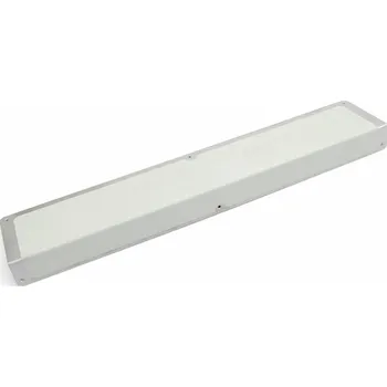 Výstražná páska Černo-žlutá náhradní protiskluzová páska pro hliníkové nášlapy FLOMA Hazard Standard - 63,5 x 12 x 4,5 cm a tloušťka 0,7 mm