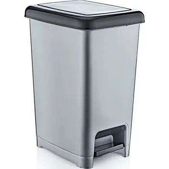 Odpadkový koš Koš odp.15l SLIM, pedál. No.2 22,5x31x40cm