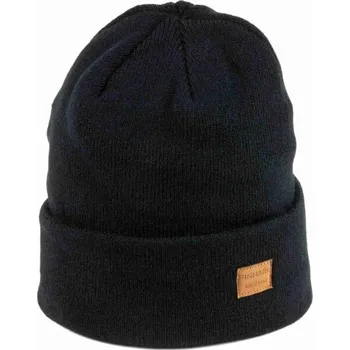 Čepice Zimní pletená čepice Finmark WINTER HAT OS Černá, Hnědá