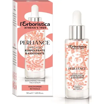 Pleťové sérum Erboristica Perliánce Pleťové sérum s niacinamidem a retinolem 30 ml
