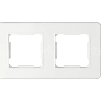 vypínač QAD1002W 2 rámeček bílá QUAD plast
