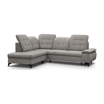Sedací souprava BELFORT - Levá rohová sedací souprava - látka GEMMA 11-SVĚTLE HNĚDÁ (Betty=2balíky) - kolekce "MRS"(K250-Z)