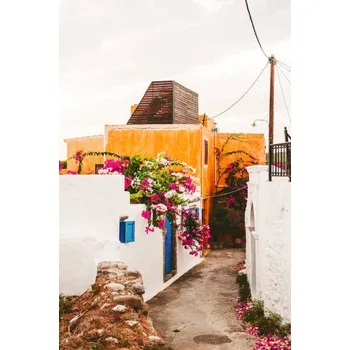 Plakát Plakát, Obraz - Street of Lachania, Rhodes island, cunfek