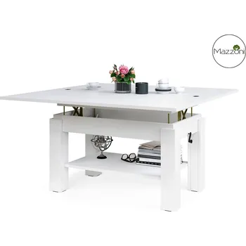 Jídelní stůl Jídelní/konferenční stůl BRAWO 65x130 barva bílá