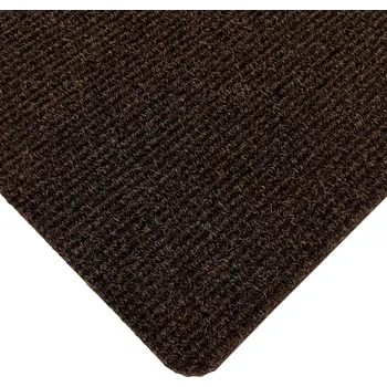 Rohožka Hnědá vstupní rohož FLOMA Mega Rib - délka 50 cm, šířka 80 cm, výška 1,3 cm - 84183548