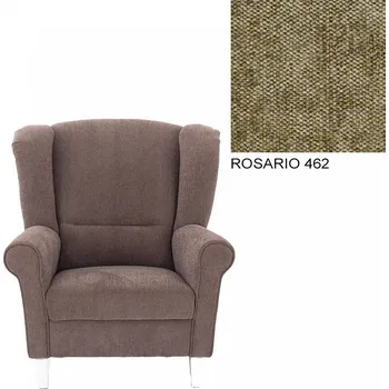 Křeslo AVA JIM XXL Čalúnená časť ROSARIO 462 KRESLO XXL