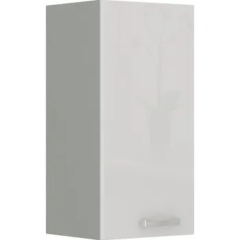 Kuchyňská skříňka Falco Kuchyňská skříňka Bolzano 30-G-72-1F-bílý lesk/šedá