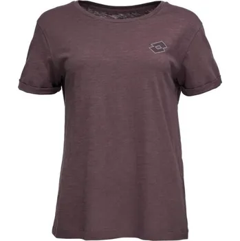 Dámské tričko Dámské tričko Lotto SMART DUAL II TEE XS Vínová, Šedá