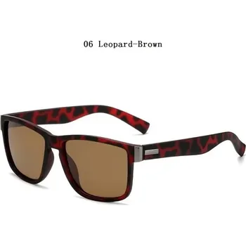 Luxusní polarizační sluneční brýle UV400 - 06 Leopardí hnědá