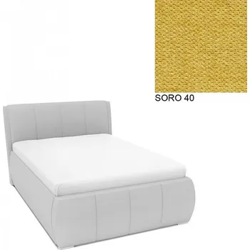 Postel Čalouněná postel AVA EAMON UP s úložný prostorem, 140x200, SORO 40