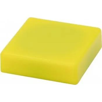 Dekorativní magnet SOLLAU Neodymový kancelářský magnet čtvercový 35x35x9 mm Barva: Žlutá