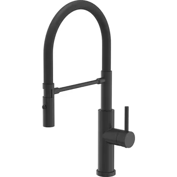 Vodovodní baterie Quadron Andy kuchyňská baterie stojící černá 3623523_BLM