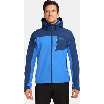 Pánská softshellová bunda Kilpi Ravio-M Barva: Modrá, Velikost: XL