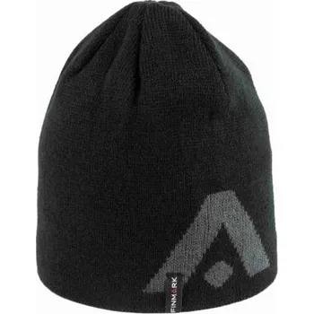 Čepice Zimní pletená čepice Finmark WINTER HAT OS Černá, Šedá