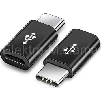Datové redukce Redukce USB micro na USB C černá D342B