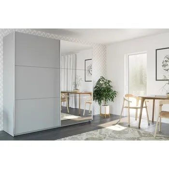 Šatní skříň Šatní skříň VALERIANO/VIGO 225 platinum