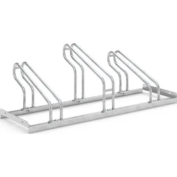 stojan na kolo Stojan na jízdní kola 2053 BF, pro širší jízdní kola, š 1170 mm, volně stojící, 3x parkovací místo