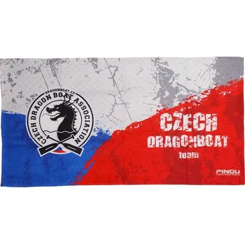 Ručník Ručník PINGU s potiskem CZECH DRAGONBOAT TEAM 50x100 Polyester, Bavlna