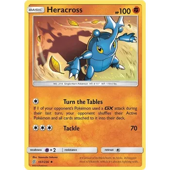 Sběratelská karetní hra Heracross 107/236 - Unified Minds Typ karty: Non-Holo