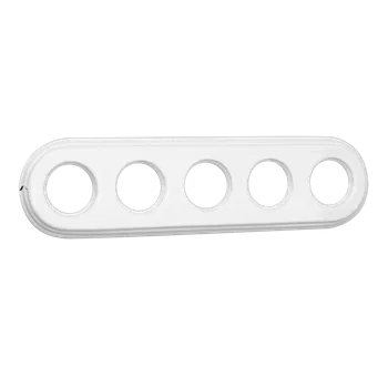 vypínač VINTAGE 5 rámeček bílá kulatá keramika K1-R465