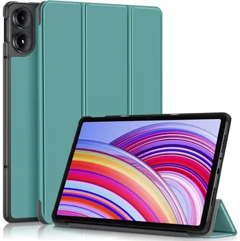Pouzdro na tablet VSECHNONAMOBIL 78939 LEATHER Zaklápěcí kryt pro Xiaomi Redmi Pad Pro / Pad Pro 5G zelený