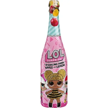 Víno DĚTSKÝ SEKT - LOL 0,75L - příchuť jablko + citron