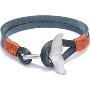 Náramek Amparo Miranda® Náramek Velrybí ploutev B0464, Barva modrá