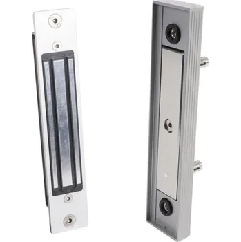 Pohon brány Locinox magnetický zámek s ochranou proti zablokování pro posuvnou/sklopnou bránu, S-MAG-2500-SILV