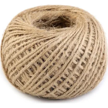 Jutový provázek Ø1 mm - přírodní režná