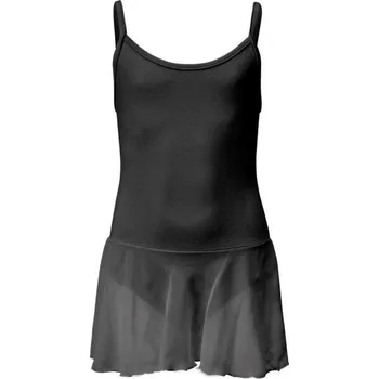 Body Dětský baletní trikot PAPILLON SPAGHETTI STRAP LEOTARD 116 Černá