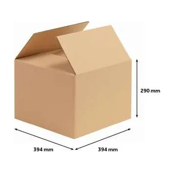 Archivační box Klopová krabice - 3vrstvá, 400 x 400 x 300 mm, 1 ks