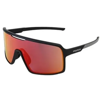 Sluneční brýle PROGRESS VISION – sportovní brýle se širokým zorníkem a úpravou Revo pro ochranu zraku černá mat./šedá UNI