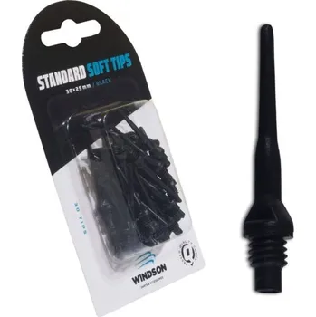 Příslušenství pro šipky Měkké hroty Windson HROTY SOFT 25mm - 30ks UNI Černá
