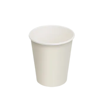 Jednorázové nádobí ECOFOL Papírový kelímek 0,2 l CTG O80mm nápojový bílý ideal pack® bal/50 ks