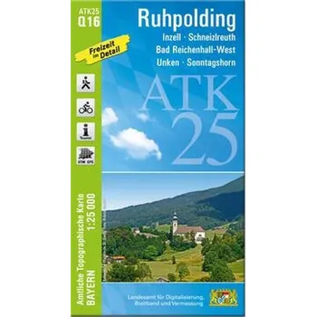 ATK25-Q16 Ruhpolding (Amtliche Topographische Karte 1:25000) - Landesamt für Digitalisierung, Breitband und Vermessung