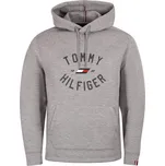 Pánská mikina Tommy Hilfiger VARSITY GRAPHIC HOODY S Šedá