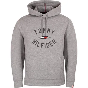 Pánská mikina Pánská mikina Tommy Hilfiger VARSITY GRAPHIC HOODY S Šedá