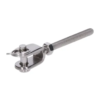 Rukojeť z nerezové oceli s levotočivým závitem LH4, broušená nerezová ocel K320/ AISI304