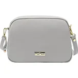 Kožená crossbody kabelka Miamore 01-068 šedá
