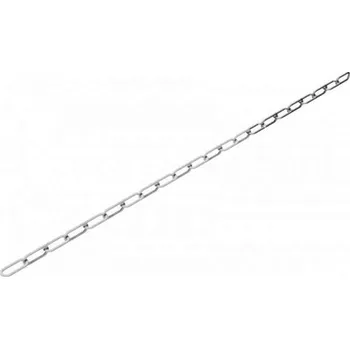 Řetěz Ocelový řetěz, 5mm, ZN, bez laku, 430_50