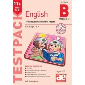 Anglický jazyk 11+ English Year 5-7 Testpack B Practice Papers 9-12 - Curran, Stephen C.
