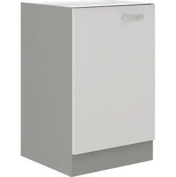 Kuchyňská skříňka Falco Kuchyňská skříňka Bolzano 40 D 1F BB bílý lesk/šedá