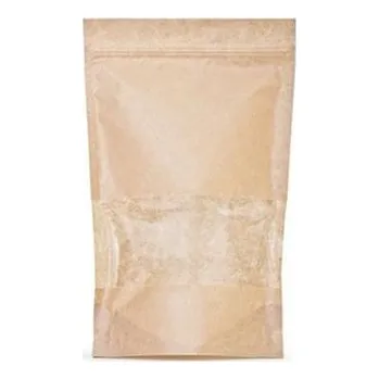 Sáček na potraviny Sáček Doypack kraft papír PET/PAP/PE 1000ml 100ks