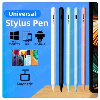 Dotykové kapacitní pero pro IOS, Android, Windows, barva zelená