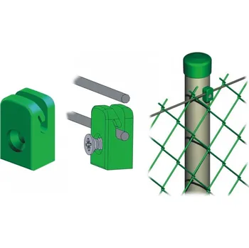 Příslušenství pro plot Úchytka pletiva šroubovací 100 ks (UP-2-100)